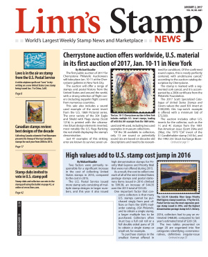 Linn's Stamp News 2017 Vol.90 №4601 (02.01.2017)