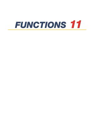 Kirkpatrick C. (lead author). Functions 11