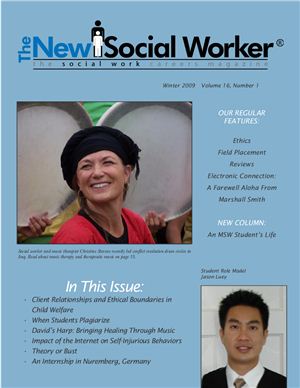 The New Social Worker 2009 Vol.16 №01