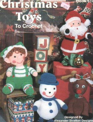 Stratton Alexander. Christmas Toys to Crochet / Рождественские игрушки крючком