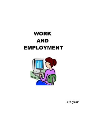 Русецкая И.В., Архипова Е.В., Гуцко И.Н. (сост.) Work and employment