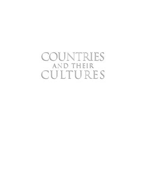 Ember M., Ember C.R. Countries and Their Cultures. Volume 4