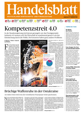 Handelsblatt 2015 №33 Februar 17