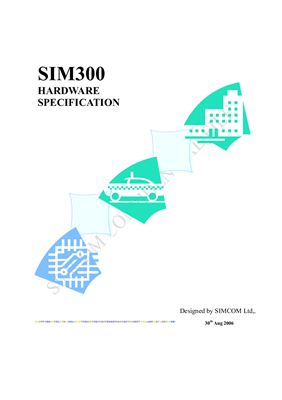 SIMCom. SIM300 Hardware Interface Description