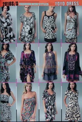 Каталог моделей платьев YOYO 2010-2011