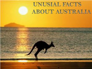 Unusual Facts about Australia