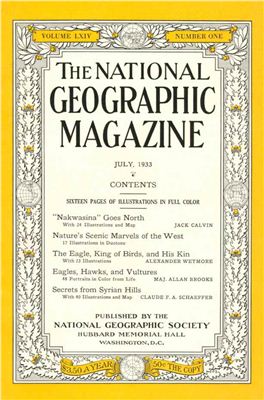 National Geographic Magazine 1933 №07