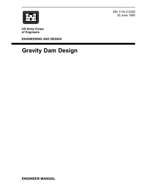 US Army Corps of Engineers - Gravity Dam Design