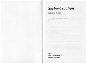 Kordic S. Serbo-Croatian