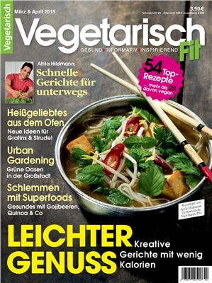 Vegetarisch Fit 2015 №02 Marz & April