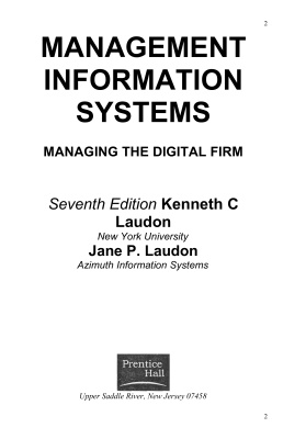 Лодон Дж., Лодон К. Управление информационными системами