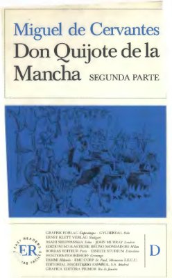 Servantes Miguel de. Don Quijote de la Mancha. Segunda parte