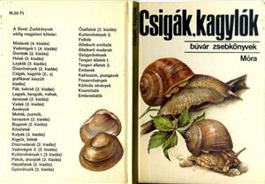 Krolopp E., Lexa K. Czigak, kagylok (Mollusks and slugs - Моллюски)