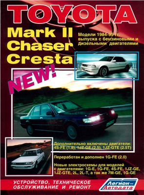 Toyota Mark II, Toyota Chaser, Toyota Cresta 1984-1995 гг