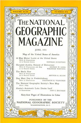 National Geographic Magazine 1951 №06