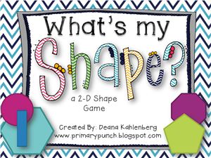 What's My Shape? (A 2D Shape Game)