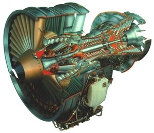 CFM56-5C. Авиационный двигатель