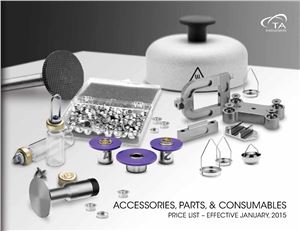 TA Instruments. Parts and Accessories Guide 2015