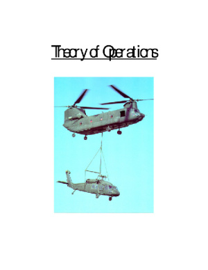 Theory of Operations. Ch-47 Chinook