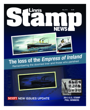 Linn's Stamp News 2014 Vol.87 №4464 (May)