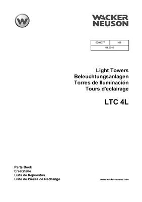 Передвижная осветительная мачта Wacker Neuson LTC-4L