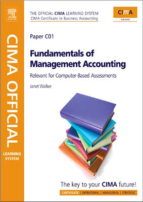 CIMA CO1 Official Learning System - Fundamentals of Management Accounting