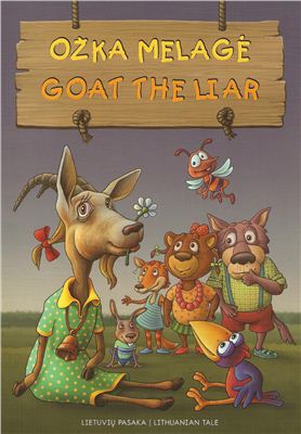 Ožka melagė. Goat the liar. Lietuvių pasaka. Lithuanian tale