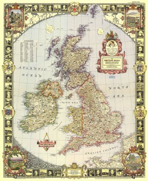 British Isles. National Geographic (1949)