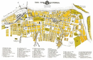 План города Екатеринослава 1910 г