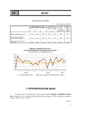 Информация о социально-экономическом положении России 2011 январь-апрель