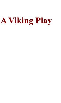 Henrichs A. A Viking Play (A2)