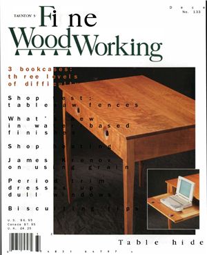 Fine Woodworking 1998 №133 December