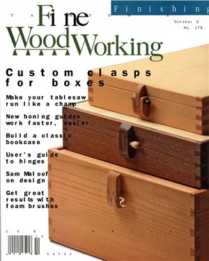 Fine Woodworking 2005 №179 September-October