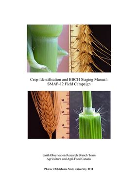 Crop Identification and BBCH Staging Manual: SMAP-12 Field Campaign