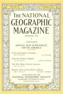 National Geographic Magazine 1921 №10