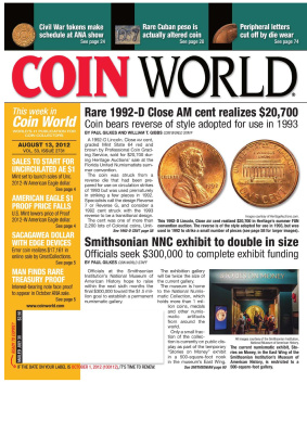 Coin World 2012.08.13