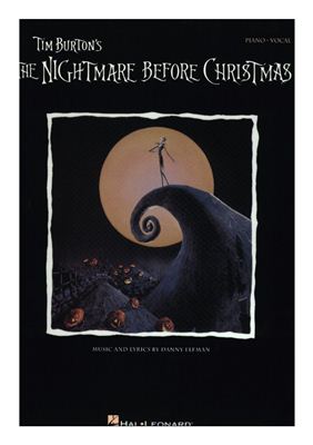 Elfman Danny. The Nightmare Before Christmas. Music Book