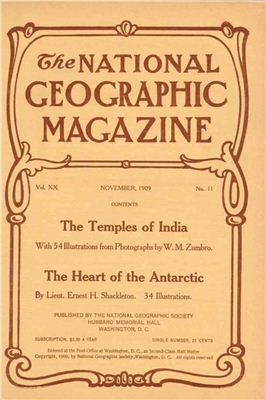 National Geographic Magazine 1909 №11