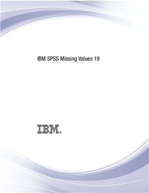 IBM SPSS Missing Values 19