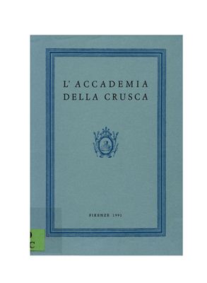 Academia della Crusca