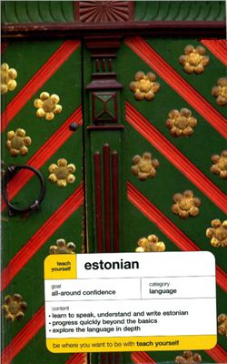 Kitsnik M., Kingisepp L. Teach Yourself Estonian Complete Course