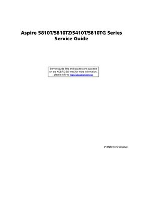 Acer Aspire 5000-series (2-я часть). Service Guide