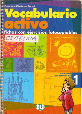 Cárdenas Bernal Francisca. Vocabulario activo 1 / Тематические материалы для изучения лексики