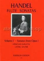 Handel. Flute Sonatas. Volume 1. Ноты для флейты