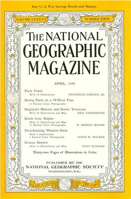 National Geographic Magazine 1945 №04