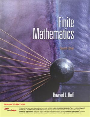 Rolf H.L. Finite Mathematics
