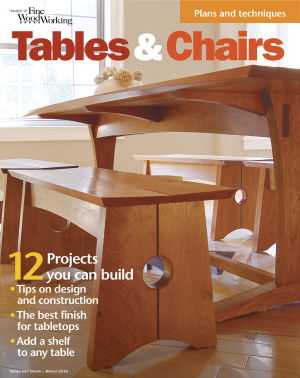 The Best of Fine Woodworking 2016 Tables & Chairs Winter