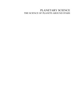 Cole G.H.A., Woolfson M.M. Planetary science The science of planets around star