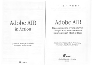 Лотт Дж. и др. Adobe AIR