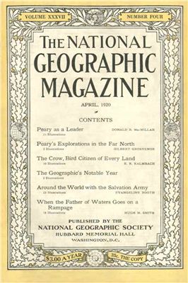National Geographic Magazine 1920 №04